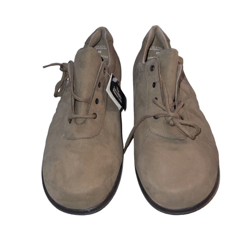 Munro Park Birch Leather Nubuck Walking Casual Shoes Men's Sz 12 WW Suede